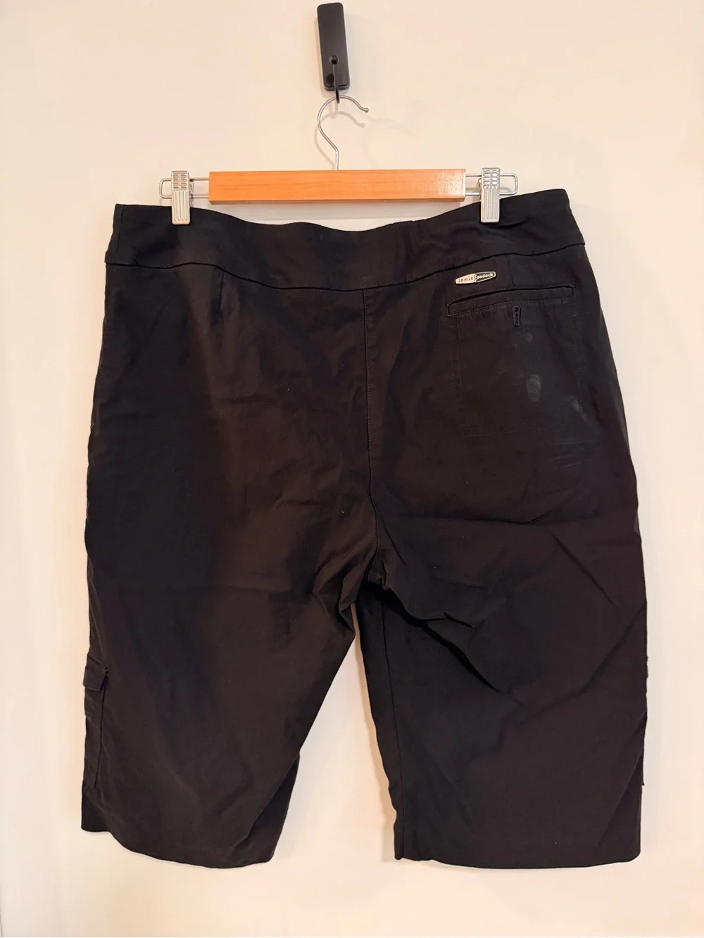 jamie sadock Black Cargo Bermuda Shorts